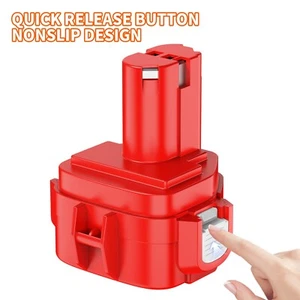 12V 2.5Ah Battery for Makita 1220 1222 1233 1234 192681-5 192696-2 1201A PA12 - Picture 1 of 11