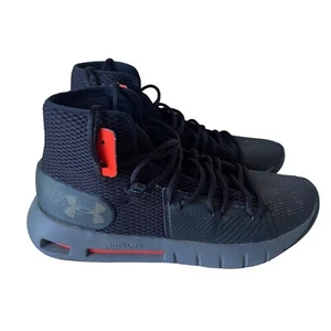 Under Armour HOVR Basketball Shoes Sneakers Size US 9 Black Gym Sports Unisex - Picture 1 of 10