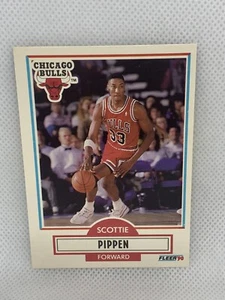 1990-91 Fleer Scottie Pippen #30 Chicago Bulls HOF Dream Team All-NBA - Picture 1 of 2