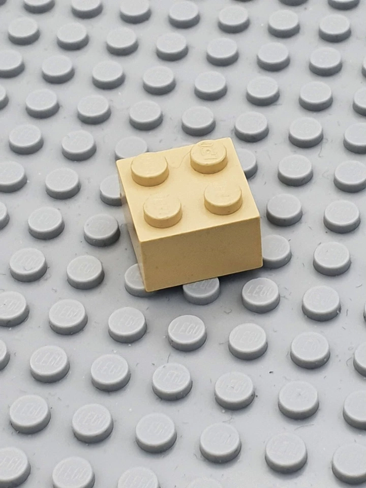 LEGO® 10x Stein Basic Brick 2x2  3003 Beige Tan - Bild 1 von 1