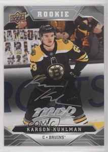 2019 Upper Deck MVP High Series Rookies Silver Script Karson Kuhlman Rookie RC