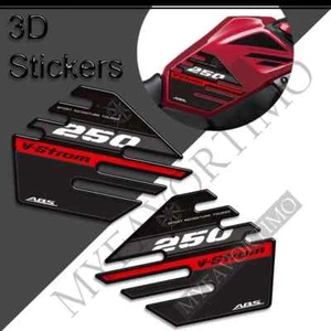 Suitable for Suzuki V-STROM 250SX Adventure Tank Pad Protector Grips sticker kit - Picture 1 of 15