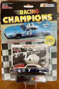 RACING CHAMPIONS 1991 RAMO STOTT Die-Cast 1:64 NASCAR #7 1970 Plymouth TP - Picture 1 of 3