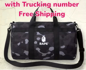 A Bathing Ape(R) 2022 COLECCIÓN PRIMAVERA BAPE Bolso Grande de Lona Boston Camuflado Envío Gratuito - Imagen 1 de 9