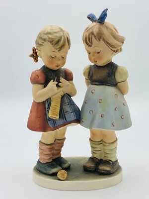Vintage Goebel Hummel KNITTING LESSONS Hum #256 TMK4 7 1/2” Tall - Image 1 of 4