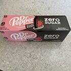 Dr Pepper Strawberries And Cream Zero Sugar  12Pk Case - Full Unopened 12 Pack