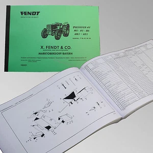 Fendt Ersatzteilliste für Favorit 4S 10S 11S 12S 610S 611S Traktor 180001 - Bild 1 von 1