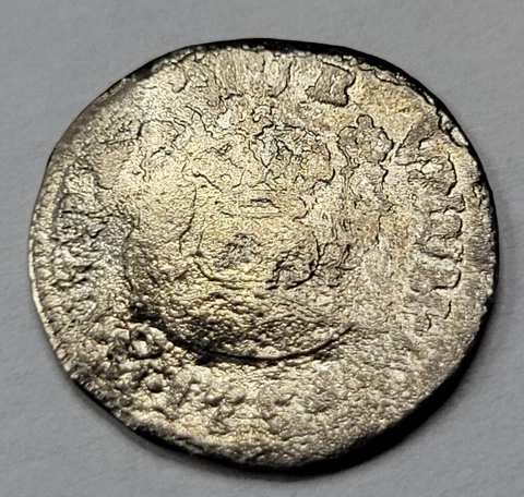 1754 El Cazador Shipwreck Mexico Pillar 1/2 Real Mo Scarce Type Silver *E4 Cover