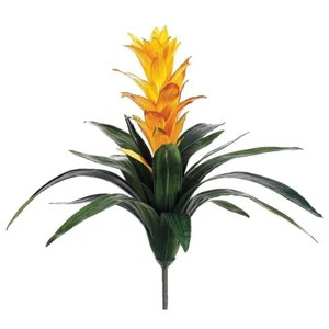 Artificial Bromeliad plant. silk flower floral arrangements - Picture 1 of 2