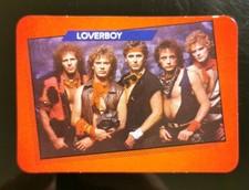 1985 AGI Rock Star Concert Card - Loverboy card (093)