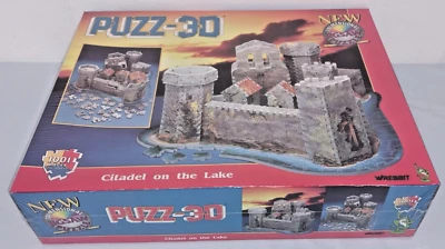 PUZZ-3D Citadel On The Lake 1001 Piece Jigsaw Puzzle by Wrebbit NEW SEALED RARE - Image 1 of 4