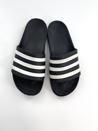 slide uomo Adidas bianco e nero taglia 8
