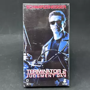 Terminator 2 Judgement Day VHS Schwarzenegger Watermarks Carolco Live - Sealed - Foto 1 di 7