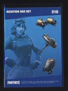 2020 Fortnite Reloaded #218 Luftfahrtalter Set Karte BX6 - Bild 1 von 2