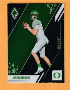 Justin Herbert Oregon Ducks 2022 Panini Chronicles Draft Picks Phoenix #10 5V - Imagen 1 de 2