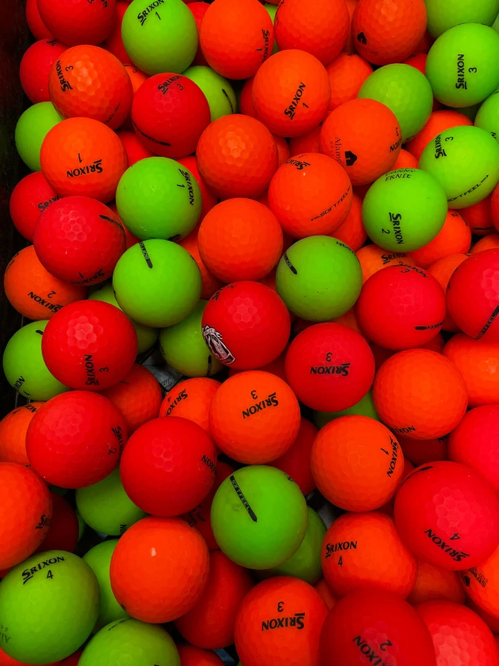 24 Golf Balls - Srixon Feel Brite Multi-color Mix -  AAA - Image 1 of 1
