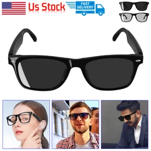 Bluetooth Smart Glasses Sunglasses Music Stereo Headset Audio Speaker Outdoor US - Picture 1 of 12
