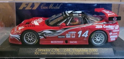 Coche Ranura FLY Corvette C5R #14 24h Daytona 2000 1/32 RK Smith John Heinricy Foto 1 de 4