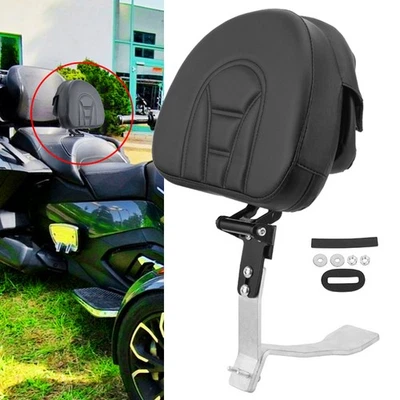 Front Driver Rider Backrest For Can Am Spyder RT Roadster SE6 SM6 SE5 2008-2017 - Image 1 of 4