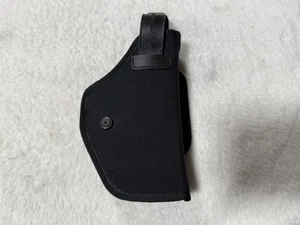 #4 SAFARILAND 39-97 4072-77 BLACK HOLSTER SNAP CLOSURE HI-RIDE HIGH RIDE - Picture 1 of 12