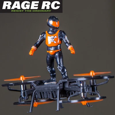 Rage RC AeroBoard RTF Skater Mini Indoor Drone Micro Toy Hero Flyer Copter Lipo - Image 1 of 4