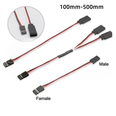 Servo Verlängerungskabel Draht zu JR RC kabel 100mm -500mm Y-Kabel Splitter - Bild 1 von 4