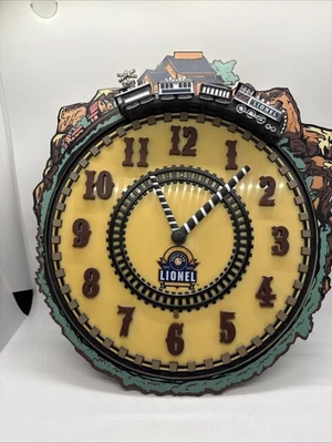 Reloj de pared Lionel Train 2000 100 aniversario reloj funciona tren no va A8 Foto 1 de 3