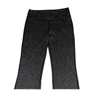 Pantalones deportivos Aerie 19" pierna ancha Chill Play Move: color negro/blanco talla Lge/largo - Imagen 1 de 15