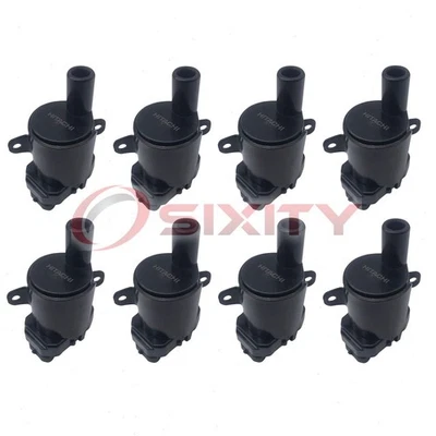 8 pc Hitachi Ignition Coils for 1999-2006 Chevrolet Silverado 1500 4.8L 5.3L ps - Image 1 of 4