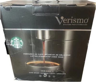 Starbucks Verismo Coffee Espresso Maker Machine Pod K-fee K-Fee Black 5P40 - Image 1 of 4