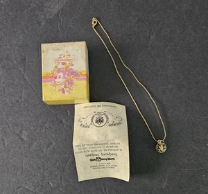 1999 Disney World Schloss Toledo Arts Damescene 24K Gold Intarsien Halskette - Bild 1 von 12