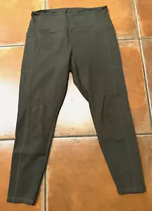 DANSKIN PANTALONI DA JOGGING DONNA ACTIVEWEAR ALLENAMENTO ATLETICO TASCHE VERDE SCURO L - Foto 1 di 3