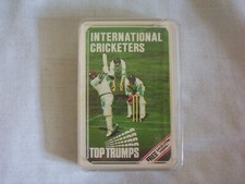 Vintage Dubreq Top Trumps INTERNATIONAL CRICKETERS. [complete pack]