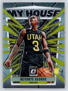 2023-24 Panini Donruss Optic KEYONTE GEORGE Silver Holo MY HOUSE Rookie RC #4 - Picture 1 of 2