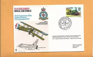 Reale Air Force Nessun 92 Squadrone 33rd Anniv. Battle Of Inglese Volo IN 1973 - Foto 1 di 1