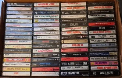 Cassette Tapes Huge Selections and Huge savings when you Bundle. Many Genres VG+ - Image 1 of 4