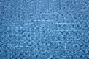 Fabric Remnant: Blue Linen Woven Blend by Michaels Textiles: Ambassador/Denim
