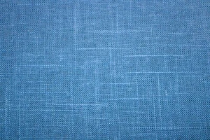 Fabric Remnant: Blue Linen Woven Blend by Michaels Textiles: Ambassador/Denim - Picture 1 of 4