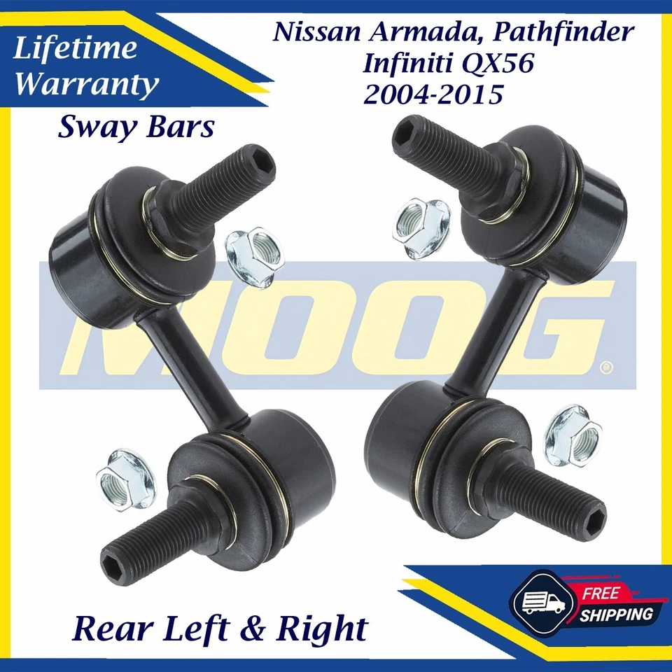 MOOG OEM Rear Sway Bars For 2004-2015 Nissan Armada/Pathfinder, Infiniti QX56 - Image 1 of 4
