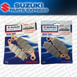 NEW OEM SUZUKI VSTROM 650 1000 FRONT BRAKE PADS SHIMS 59102-33870 & 59302-33850 - Picture 1 of 5