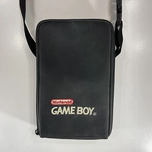 Custodia da viaggio imbottita vintage Nintendo Game Boy System custodia con cerniera con vassoio - Foto 1 di 10