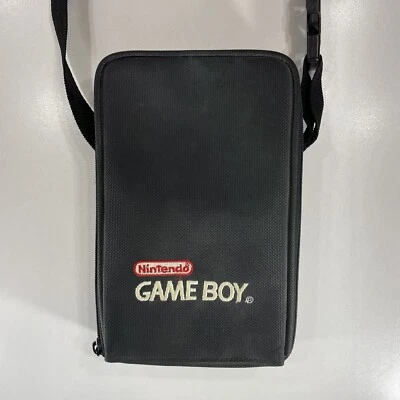 Vintage Nintendo Game Boy System Padded Traveler Case Bag Zippered Pouch w/ Tray - Image 1 of 4