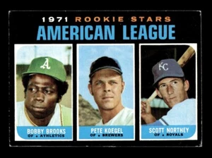 1971 Topps #633 A's Rookies EX *m7 - Picture 1 of 2
