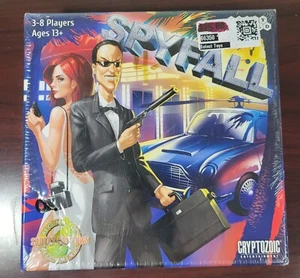 Spyfall Card Game Cryptozoic Entertainment Hobby World Damaged Box Still Sealed - Picture 1 of 7