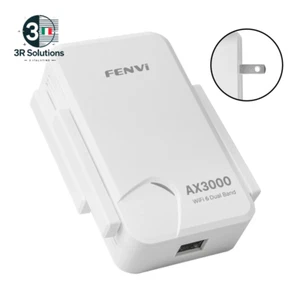 Ripetitore WiFi FENVI AX3000 Dual Band 2.4/5GHz 4 Antenne WiFi6 Gigabit - Photo 1/13