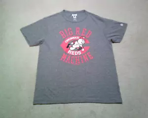 NWOT Cincinnati Reds T Shirt Mens Medium Gray Tailegate Mr Red - Picture 1 of 7