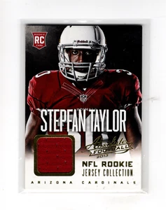 2013 Panini Absolute NFL Jersey Collection Excell Stepfan Taylor #34 Rookie RC - Picture 1 of 2