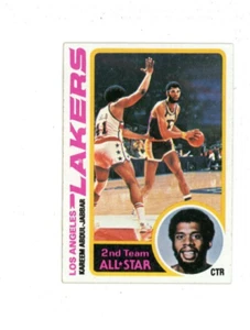 1978-79 Topps #110 Karem Abdul - Jabbar 2nd Team ALL STAR Lakers - Bild 1 von 2