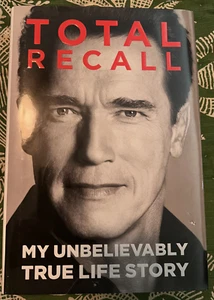 Arnold Schwarzenegger Hand Signed Autograph Total Recall Book 1st Edition Rare - Picture 1 of 2