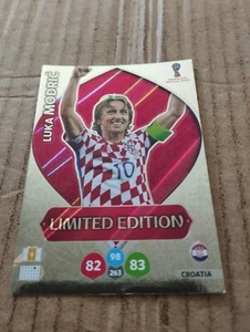 Card Modric Croacia Limited Edition Panini Adrenalyn Russia 2018 - Imagen 1 de 2